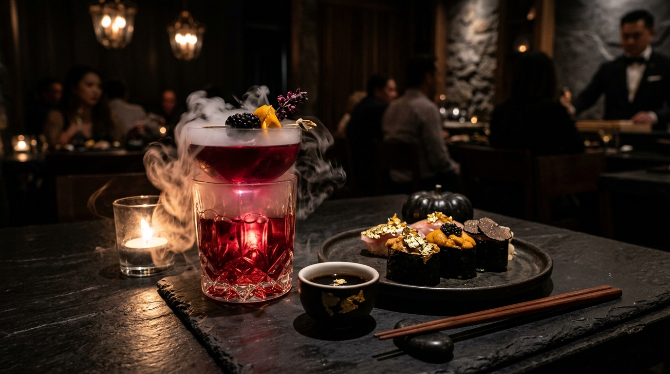 IOKI Halloween Ambiyans ve Dumansı Kokteyller